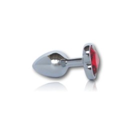 Plug anale Godo di+ piccolo in metallo cuore rosso - Plug Anale - S...