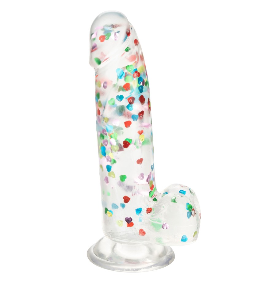 Fallo realistico con ventosa I Love Dick Heart Filled Dong