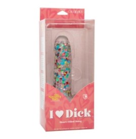 Fallo realistico con ventosa I Love Dick Heart Filled Dong - Falli ...