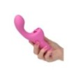 Vibratore rosa con lingua Butterfly Kiss Flicker