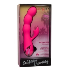 Vibratore con succhia clitoride Oceanside Orgasm - Vibratori Doppi ...