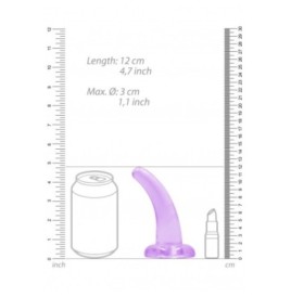 Dildo con ventosa viola Non Realistic Dildo Suction Cup - Purple - ...