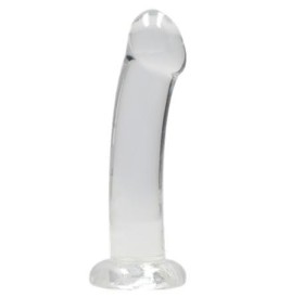 Dildo con ventosa Non Realistic Dildo Suction Cup - Transparent 17 ...