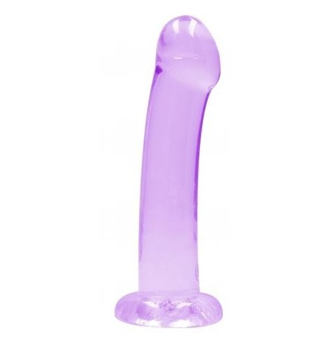 Dildo con ventosa viola Non Realistic Dildo Suction Cup - Purple 17...