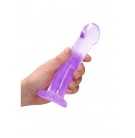 Dildo con ventosa viola Non Realistic Dildo Suction Cup - Purple 17...