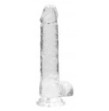 Pene finto con ventosa Realistic Dildo with Balls 19 cm