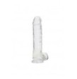 Pene finto con ventosa Realistic Dildo With Balls - 25,4 cm