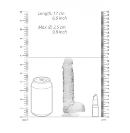 Pene finto con ventosa Realistic Dildo with Balls 15 cm - Falli Rea...