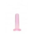 Dildo rosa con ventosa Non Realistic Dildo Suction Cup -13,5 cm