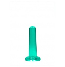 Dildo turchese con ventosa Non Realistic Dildo Suction Cup -13,5 cm...