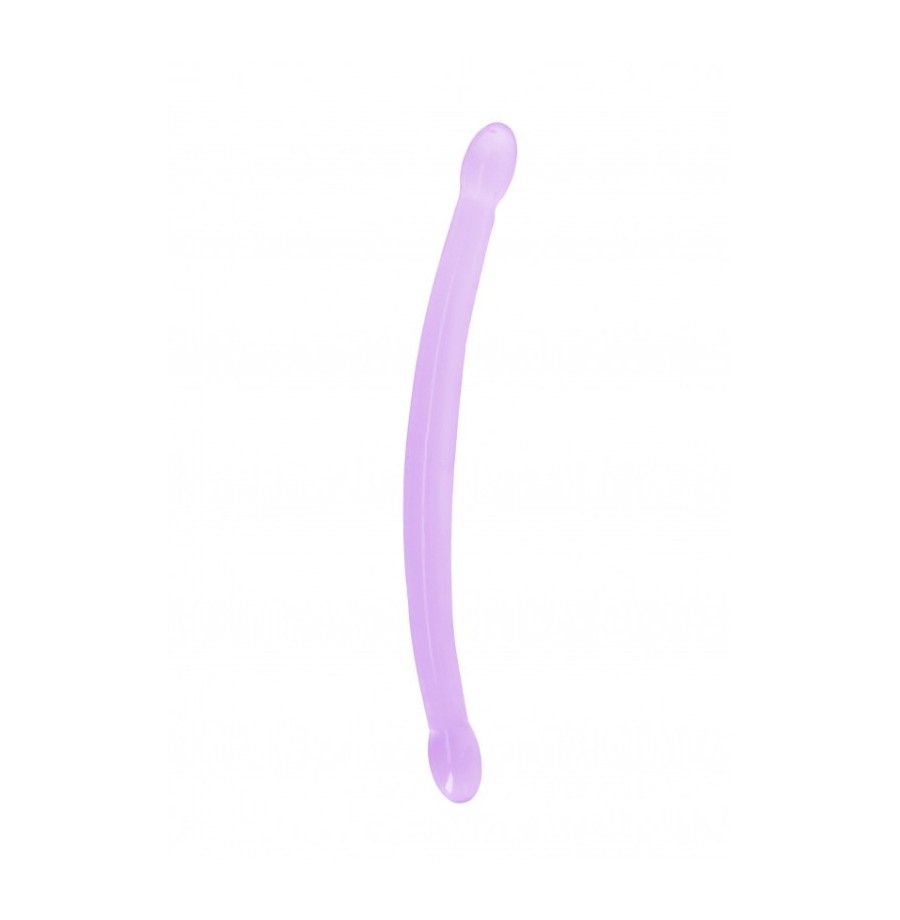 Dildo doppio viola Non Realistic Double Dildo - 43 cm