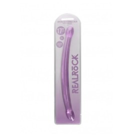 Dildo doppio viola Non Realistic Double Dildo - 43 cm - Falli Doppi...