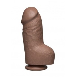 Dildo grosso caramello Fat D + Balls FIRMSKYN - 8" - Falli Realisti...