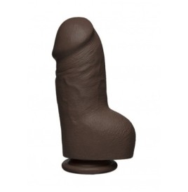 Dildo grosso cioccolata Fat D + Balls FIRMSKYN - 8" - Falli Realist...