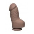 Dildo grosso caramello dual density Fat D + Balls FIRMSKYN - 8"