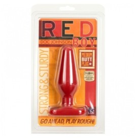 Plug anale Butt Plug - Medium - Red - Plug Anale - Sexy Shop Ingrosso