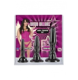 Set plug anale 3 pz Anal Trainer Kit - Black - Plug Anale - Sexy Sh...