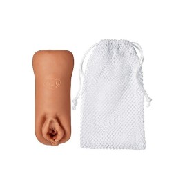 Masturbatore vagina ano Personal Double Ended Beaded Stroker - Tan ...