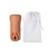 Masturbatore vagina ano Personal Double Ended Beaded Stroker - Tan