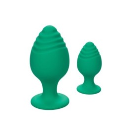 Plug anale verde 2 pz Cheeky Buttplug - Plug Anale - Sexy Shop Ingr...