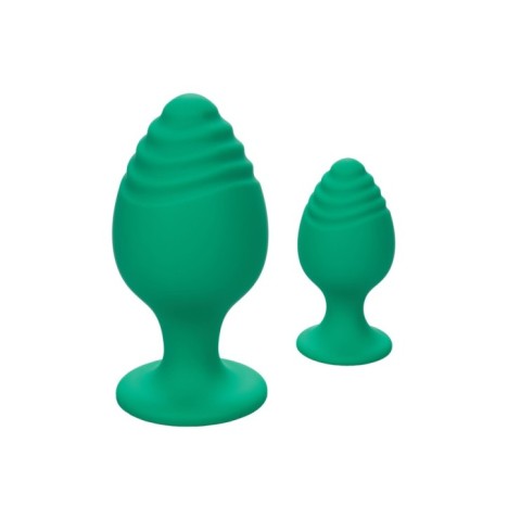 Plug anale verde 2 pz Cheeky Buttplug - Plug Anale - Sexy Shop Ingr...