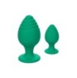 Plug anale verde 2 pz Cheeky Buttplug