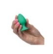 Plug anale verde 2 pz Cheeky Buttplug