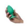 Plug anale verde 2 pz Cheeky Buttplug