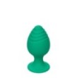 Plug anale verde 2 pz Cheeky Buttplug