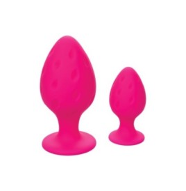 Plug anale rosa 2 pz Cheeky Buttplug - Plug Anale - Sexy Shop Ingrosso