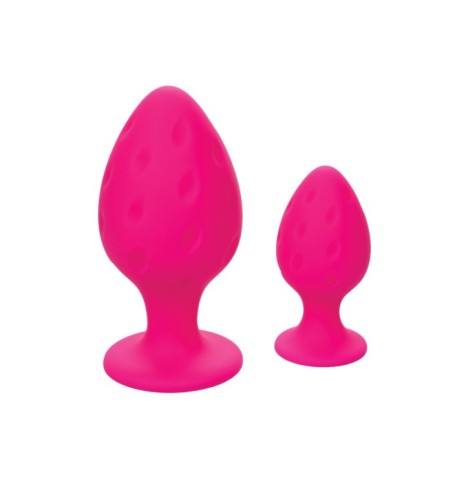 Plug anale rosa 2 pz Cheeky Buttplug - Plug Anale - Sexy Shop Ingrosso