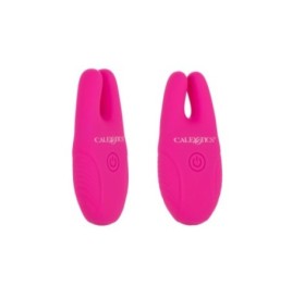 Morsetti vibranti rosa per capezzoli Silicone Remote Nipple Clamps ...