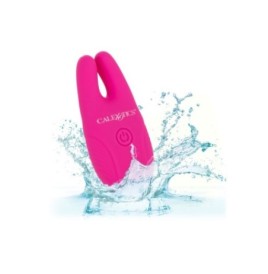 Morsetti vibranti rosa per capezzoli Silicone Remote Nipple Clamps ...