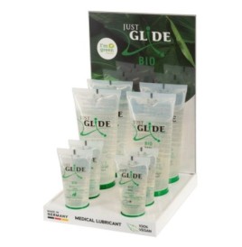 Lubrificante set 8 pz + espositore Bio Display Just Glide - Lubrifi...