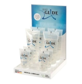 Lubrificante set 8 pz + espositore Waterbased Display Just Glide - ...