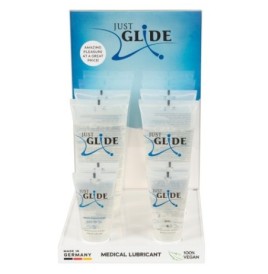 Lubrificante set 8 pz + espositore Waterbased Display Just Glide - ...