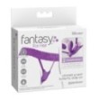 Stimolatore vaginale con mini dildo Ultimate G-Spot Butterfly Strap-on