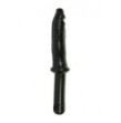 Fallo realistico con impugnatura 31 cm All Black