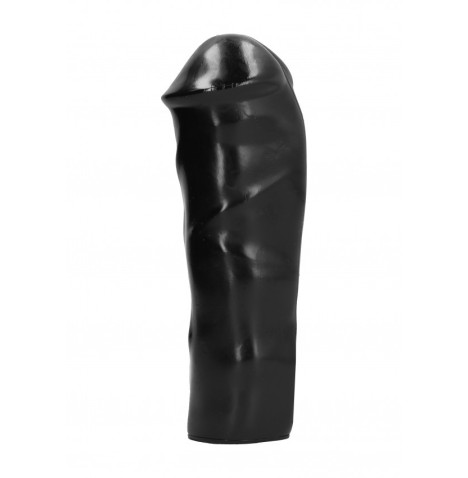 Dildo glande grosso 20 cm All Black - Falli Maxi - Sexy Shop Ingrosso