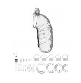 Gabbia di castità uomo - Model 05- Cock Cage - Transparent - Cintur...