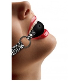 Morso Breatheable Ball Gag - Love Street Art Fasion - Black - Morsi...