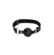 Morso Breathable Ball Gag - With Bonded Leather Straps