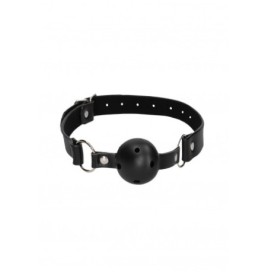 Morso con strizza capezzoli Breathable Ball Gag With Nipple Clamps ...