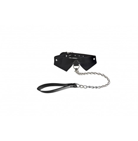 Collare con guinzaglio Exclusive Collar & Leash - Black - Costritti...