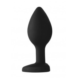 Plug mini Diamond Heart Butt Plug - Regular - Black - Plug Anale - ...