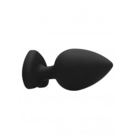 Plug extra large Diamond Heart Butt Plug - Extra Large - Black - Pl...