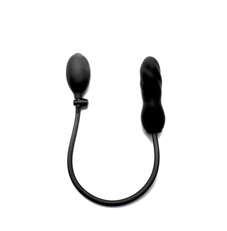 Fallo gonfiabile Inflatable Silicone Twist - Black - Falli Gonfiabi...