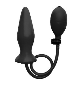 Fallo gonfiabile Inflatable Silicone Plug - Black - Falli Gonfiabil...