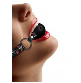 Morso Breatheable Ball Gag - Old School Tattoo Style - Black - Mors...