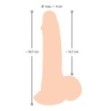 Fallo realistico con pelle retrattile Dildo with movable Skin